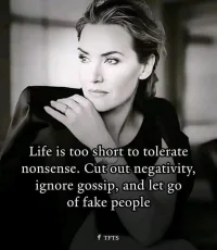 君子和而不同，己所不欲勿施于人
Life is too short to tolerate nonsense. Cut out negativity, ignore gossip, and let go
of fake people配圖