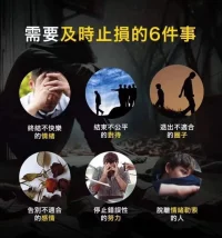 需要及时止损的第七件事，恐怕也是难度系数最大的一件事，「无情地诚实面对自己」——它的意思是无论多丢人，对于自己的情况都要讲实话。这种诚实是至关重要的，没有它，我们跟那些好面子的大多数人就没什么分别了。
“无情地诚实面对自己”会让我们保持诚实，也会产生一个美好的副产品——谦逊。谦逊是一种礼物，是一种美德，只有诚实地工作①自己的人才会获得。
我很容易对自己说谎，并把它当做家常便饭。在我眼里，我的自我形象可能会具有公正、杰出、高贵等所有优良的品质，也可能是坏的、丑陋的和不够好的。这两种形象都是虚假的，因为它们都是片面的。我会尽量在别人面前伪装出这样的形象，但我却看不到自己内在的冲突。
我这种自我欺骗的习惯行为使我看不到自己的本来面目，也避免了因为看到它而产生的痛苦。当我练习“无情地诚实面对自己”时，我会体悟到自愿性受苦②的意思。这时我可以不带自我欺骗和评判地如实看到内在的冲突。配图
