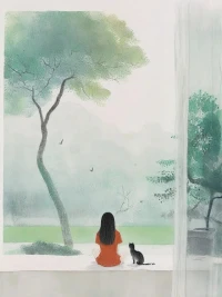 當(dāng)我真的有愛(ài)時(shí)，
我會(huì)在你說(shuō)話時(shí)凝視著你，
我試圖理解你在說(shuō)什么，
而不是在準(zhǔn)備怎樣回答。
我接納你的感受，
聽(tīng)到你的想法，
看見(jiàn)你的靈魂。

當(dāng)我真的有愛(ài)時(shí)，
我傾聽(tīng)并選擇放下防衛(wèi)，
我聽(tīng)見(jiàn)你了，
并且對(duì)于對(duì)與錯(cuò)不加評(píng)判，
當(dāng)我沒(méi)聽(tīng)懂時(shí)，
我還請(qǐng)你澄清我沒(méi)有理解的地方。

當(dāng)我真的有愛(ài)時(shí)，
我允許你深深觸動(dòng)我，
即使我可能會(huì)因此而受傷。
我告訴你我的夢(mèng)想，
我的希望，我的受傷，
以及什么能帶給我喜悅，
我還跟你分享我在哪里失敗了，
在哪里我覺(jué)得做得還不錯(cuò)。

當(dāng)我真的有愛(ài)時(shí)，
我跟你一起放聲大哭，
但有時(shí)我也會(huì)幽默地嘲弄你一番，
我會(huì)跟你談心，
而不是對(duì)你訓(xùn)話。

當(dāng)我真的有愛(ài)時(shí)，
我會(huì)尊重你的空間，
而不是強(qiáng)行擠入，
我會(huì)在你的界限周圍徘徊，
或后退幾步，
直到你感到舒服地讓我進(jìn)入為止，
我不會(huì)強(qiáng)迫你說(shuō)出心中的秘密，
我等待，
直到你自己選擇暴露它們給我。

當(dāng)我真的有愛(ài)時(shí)，
我將自己的人生劇本放在一邊，
讓演出告一段落，
無(wú)論好壞美丑，
我只做自己就是了，
我也愿意看到你的一切，
無(wú)論好與壞，美麗還是丑陋。配圖