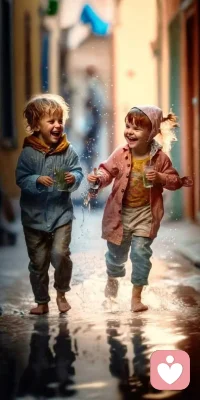 We are the children of a distracted world
Who forgot how to make kids laugh And instead of a fairy tale we gave away an iPhone.
Instead of colors, we bought them a tablet.
We are the children of a distracted world
who forgot how to play with the ball
Run a kite on the seashore
And running barefoot through the meadows.
We are the children of iPhone, smartphone, tablets.
We want to know who's on the other side of the world.
Without seeing who is on our side.
We are the children of a distracted world
Made of technology and good forgotten days
From a coffee posted on social networks
And an already cold coffee to drink.
We are the children of a distracted world
Who forgot how to make a child smile. 
我們是紛擾世界的孩子們
誰忘了如何讓孩子們笑？我們送的不是童話故事，而是一部iPhone。
我們給他們買了平板電腦，而不是顏色。
我們是紛擾世界的孩子們
誰忘記了如何玩球？
在海邊放風箏
光著腳在草地上奔跑。
我們是iPhone、智能手機、平板電腦的孩子。
我們想知道誰在世界的另一邊。
沒有看到誰站在我們這邊。
我們是紛擾世界的孩子們
由科技和美好的被遺忘的日子組成
來自社交網(wǎng)絡上發(fā)布的一杯咖啡
還有一杯已經(jīng)涼了的咖啡可以喝。
我們是紛擾世界的孩子們
誰忘了如何讓孩子微笑。配圖