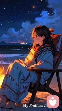 Eventually, my love, you'll get to a point where you no longer fear the darkness coming. You'll pull out a chair for it and welcome it like an old friend. You'll sit with it, intrigued to listen to all it has to tell you, then wish it well as it goes on its way. Because the secret is, once you learn how to hold the darkness, the darkness can no longer hold you.
最终，我的爱，你会到达一个点，不再害怕即将到来的黑暗。你会为它拉出椅子，像欢迎老朋友一样欢迎它。你会坐下来，好奇地倾听它想告诉你的所有事情，然后祝它一路顺风。因为秘密在于，一旦你学会了如何握住黑暗，黑暗就无法再控制你。
©️艾米莉·简配图