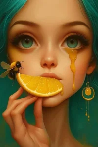 “Pain is a pesky part of being human, I've learned it feels like a stab wound to the heart, something I wish we could all do without, in our lives here. Pain is a sudden hurt that can't be escaped. But then I have also learned that because of pain, I can feel the beauty, tenderness, and freedom of healing. Pain feels like a fast stab wound to the heart. But then healing feels like the wind against your face when you are spreading your wings and flying through the air! We may not have wings growing out of our backs, but healing is the closest thing that will give us that wind against our faces.” 
“疼痛是人類生活中一個惱人的部分，我了解到它感覺像是心臟被刺傷，這是我們在這里的生活中希望可以避免的。疼痛是一種無法逃避的突然傷害。但我也了解到，因為疼痛，我能夠感受到治愈的美麗、溫柔和自由。疼痛感覺像是心臟被快速刺傷。但治愈的感覺就像是你展開翅膀在空氣中飛翔時，風拂過你的臉龐！我們可能沒有從背上長出的翅膀，但治愈是最接近這種感覺的東西，它就像風拂過我們的臉龐?！?~C. JoyBell C.配圖