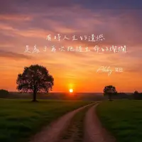 【時間教會我們的】
時間沒有在教我們什麼大道理，它只是靜靜地走，像一位不說話的老人。
偶爾你摔了一跤，它也不會回頭看你一眼，
但你站起來的方式，就是它給你的答案。
我們以為時間是治癒，其實它是提醒。
提醒我們：那些你以為會永遠在的東西，
其實，都在悄悄地告別。
小時候，我們總是拼命追求「快點長大」，
後來，卻發現長大不是得到自由，
而是學會跟遺憾好好相處。
有些話，不說也無妨，因為懂你的人會明白；
有些人，離開了就讓他走，因為留著也只是擱淺。
我們開始學會把「我很好」說得輕描淡寫，
但心裡其實仍然希望，
有人能懂那句話背後的波瀾。
時間沒有回答，但它讓我們變得溫柔，
不再急著贏、不再硬著來、也不再害怕輸。
到最後，我們終於明白，
時間教的不只是「怎麼過日子」，
而是「怎麼好好愛自己」。
因為，能溫柔待自己的那一刻，
才是你……真的長大了！！！配图
