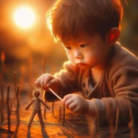 Don’t raise children to simply adapt to a world that’s lost its way —raise them to question it, to feel deeply, and to dare to imagine something better. 
Teach them that kindness is a form of strength, that empathy can be revolutionary, and that silence in the face of injustice is not neutrality, but complicity. 
Let them grow into humans who aren’t afraid to challenge the status quo, who listen before they judge, and who care even when it’s not convenient. 
The goal isn’t to mold them into what the world expects—but to equip them with the wisdom, courage, and compassion to help rebuild what’s been broken. 
We don't need more children who simply fit in; we need those who will rise up with vision and heart, ready to heal, restore, and create a world more worthy of their future.
不要把孩子培養成簡單地適應一個迷失了方向的世界——培養他們去質疑，去深刻感受，去敢于想象更好的東西。
教導他們善良和同理心是一種力量，面對不公正的沉默不是中立，而是同謀。
讓他們成長為不害怕挑戰現狀的人，在評判之前先傾聽，即使不方便也要關心。
不是把他們塑造成世界期望的樣子，而是賦予他們智慧、勇氣和同情心，幫助他們重建被破壞的東西。
我們不需要只是適應的孩子；我們需要有遠見和心靈，準備好治愈、恢復和創造一個更值得他們未來配圖