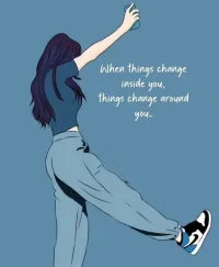It's so easy to be negative and think of things you don't have. If you do  that, you will be miserable. 

Think about positive things in your life.
Remember everything you are grateful for.
Create your own reality!
变得消极并总是想着自己没有的东西是很容易的。如果这样做，你只会感到痛苦。

想想你生活中积极的事情。
记住你所感激的一切。
创造你自己的现实！