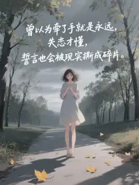 我們的生活中總有許多捨不得，
捨不得一件東西、一份工作，或是一段關係，
這些捨不得，像一條無形的繩，牢牢地綁著自己。
但，我們最該捨不得的，就是自己。
捨不得讓自己繼續在不適合的地方消耗，
捨不得讓自己的時間被無意義的事情填滿，
捨不得讓自己的心被別人的期待綁架。
你值得對自己好一點，值得擁有喘息的空間。
真正的放下，不是什麼都不要，而是懂得什麼值得要。
當你開始捨不得自己，
你會發現，那些曾經以為放不下的，原來都沒那麼重要。配图