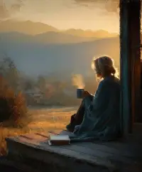 Say Yes to Life
There are so many reasons
to fall in love with life,
the early morning hush as the day softly stirs,
the way your morning coffee warms your hands,
the quiet moments of joy that slip in unnoticed.
Even in shadows,
something glimmers,
a kindness remembered,
a lesson carried,
the steady rhythm of hope
beating within.
Focus on the good things;
let them grow brighter.
Fall in love with the small miracles,
the fleeting sparks,
and life will keep offering reasons
for you to say yes,
over and over again.
~ 'Say Yes to Life' by Spirit of a Hippie 
對生活說“是”

原因太多了
愛上生活，
清晨的寂靜，隨著白晝的輕微起伏，
早晨的咖啡溫暖了你的手，
悄悄溜進來的喜悅時刻。

即使在陰影中，
有些東西在閃爍，
一種善意被銘記，
傳達了一個教訓，
穩定的希望節奏
內心在跳動。

專注于美好的事物；
讓他們變得更聰明。
愛上小奇跡，
轉瞬即逝的火花，
生活會不斷提供理由
為了讓你答應，
一次又一次。

~嬉皮士精神的《對生活說‘是’》配圖