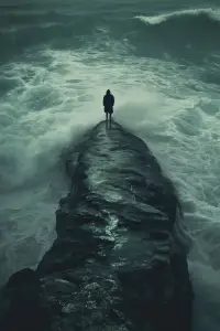 让人成熟的从来不是岁月在眉梢刻下的年轮，而是暴雨里独自撑伞时鞋底溅起的水花，是深夜痛哭后清晨依然煮好的白粥，是撞得头破血流才读懂的世事无常。当你在职场被泼冷水时咬紧的牙关，在亲情纠葛中学会的换位思考，在爱而不得时咽下的那句我懂，那些具体而微的疼痛与觉醒，才是真正让你从青涩走向从容的淬火。配图