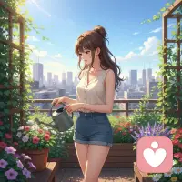 Every morning, I water my flowers - gently, patiently, like a quiet ritual.
Some days they bloom beautifully; other days, they seem tired, and that’s okay.
I’m learning that growth takes time, and even silence can be nurturing.
Maybe caring for flowers is also a way of caring for myself - a reminder to stay soft, to stay present, to give love without asking too much in return. As I trim the wilted petals, I whisper, “It’s okay to start again.”
Because both flowers and hearts need space to breathe, to rest, to bloom again 
每天早上，我都会给我的花浇水——动作轻柔而耐心，就像一种安静的仪式。
有些日子它们开得格外美丽；其他日子，它们似乎有些疲惫，但这也没关系。
我正在认识到成长是需要时间的，甚至沉默也能起到滋养作用。
也许照料花朵也是一种照顾自己的方式——提醒自己要保持柔软，活在当下，给予爱而不奢求过多的回报。当我修剪那些枯萎的花瓣时，我轻声说道：“一切可以从头再来。”
因为花朵和心都需要空间来呼吸、休息，以便再次绽放。配图