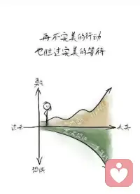 再不完美的行動，也勝過完美的等待

再不完美的行動，也勝過猶豫被動的等待，和停滯不前的踟躕

五步、十步都是進步，頓悟、漸悟都是領悟

只要你開始出發，就已經贏過了還睡在起點的人??配圖