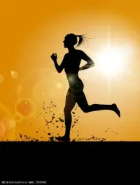 享受運動暴汗的感覺，非常爽，運動可以緩解自己的煩惱配圖