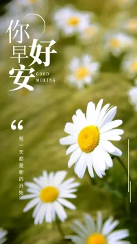 心里裝著美好
眼里的世界就美好
早安，你好配圖