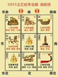 2025年九宮飛星圖！配圖
