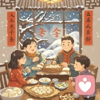 一年一冬至    一岁一安康

愿这个冬天，你我无恙，喜乐长安。配图