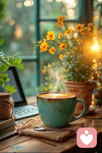 微笑的眼睛，才能看見美麗的風景；簡單的心境，才能擁有快樂的心情。生活明朗，好運都在路上，每一天都值得期待，新的一天諸事順利！配圖