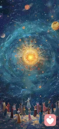 心存希冀，追光而遇；目有繁星，沐光而行。配图