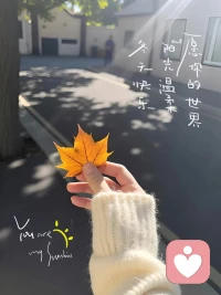 人在冬天，
很需要晴天阳光好的时候，
可以活出另一种喜悦今天别无所求，
只想被太阳晒透。配图