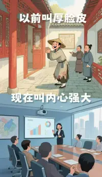 以前：走出舒适圈

现在：努力扩大舒适圈