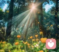 [太阳]幸福不是什么都拥有，
而是你拥有的东西，
让你觉得幸福和快乐。配图