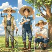 农民当然也要具备和培养正确的“三观”。
 
一、世界观
农民拥有正确的世界观，可以更好地理解自然规律和社会发展趋势。例如，认识到气候变化对农业生产的影响，从而采用更加科学合理的种植方式和应对策略，如发展节水灌溉、选择适应气候变化的作物品种等。同时，对社会发展有正确的认知，能更好地把握市场需求，调整农产品种植结构，提高收入。
 
二、人生观
 
1. 明确人生目标
- 对于农民来说，树立积极的人生观可以帮助他们明确自己的人生目标。不仅仅局限于传统的农业生产，还可以通过学习新技术、拓展农业产业链等方式，实现自我价值。比如有的农民通过发展生态农业、农产品电商等，不仅改善了自己的生活，还为乡村振兴做出了贡献。
2. 培养坚韧品质
- 农业生产往往面临着各种自然风险和市场风险，培养积极的人生观可以让农民在面对困难和挫折时更加坚韧不拔。他们不会因为一次自然灾害或市场波动而气馁，而是积极寻找解决办法，继续为美好生活而努力奋斗。
 
三、价值观
 
1. 重视劳动价值
- 正确的价值观能让农民更加珍视自己的劳动成果，认识到农业生产对于社会的重要性。他们会以认真负责的态度对待每一寸土地、每一棵庄稼，为人们提供安全、优质的农产品。
2. 促进家庭和谐
- 在家庭中，正确的价值观可以促进农民更加注重家庭和睦、尊老爱幼。他们会努力为家人创造良好的生活条件，同时传承和弘扬中华民族的传统美德。
3. 推动乡村建设
- 从社会层面看，农民具备正确的价值观有助于推动乡村建设。他们会积极参与乡村治理、环境保护等公共事务，共同打造美丽宜居的乡村环境。配图