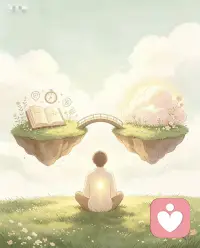 “道理我都懂，可就是难过。”这是因为脑子懂了，心还没懂。

情感大脑的反应比理性快多了。

心理疗愈要做的事，就是搭座桥，

让 “知道的” 真正变成“感受到的”，身心合一，才不内耗。