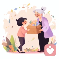 嘗試每天做一件好事，無論大小。這種小小的善舉會讓你感覺非常棒！配圖