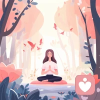 你知道嗎？定期練習冥想可以提高專注力和情緒調節能力。試試每天5分鐘的冥想吧！??♀?配圖