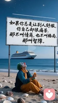 情商就是讓別人舒服，但一定是利己的。如果你讓別人舒服，自己很痛苦，那不叫情商，那叫智障。—— 卡內基配圖