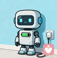 🔋不想说话不是冷漠！是 “心理能量不足”，像手机要充电，安静待着给心理留白就好～配图