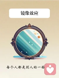 镜子效应是心理学术语，‌指人际交往中个体的态度与行为会引发他人对等回应，如同镜面反射‌，常用于解释人际关系和自我认知的形成。‌‌