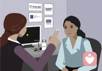 EMDR（眼动脱敏与再加工疗法，又称快速眼动法或二指疗法）是由美国心理学家弗朗辛·夏皮罗于1987年提出的心理治疗方法，夏皮罗在公园散步时偶然发现快速眼动能够缓解焦虑情绪，随后开始系统研究。配图