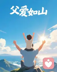 父爱是沉默的，如果你感觉到了那就不是父爱了！—— 冰心配图