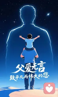 父爱饥渴症指男孩因父爱缺失导致性别角色发展障碍，表现为女子气过重或攻击性行为。该症主要源于父亲角色缺位，使男孩被女性化环境包围。患儿通过逆反行为表达对父爱的需求，青春期可能出现疏远甚至厌恶父亲的行为，这种情感往往掺杂着失望与凄苦，并伴随沉溺烟酒、色情等极端补偿行为。父亲作为规则制定者和外部世界象征，其缺席会导致男孩社会适应困难。父子关系五阶段论指出，青春期父子冲突期本质是未被满足的父爱需求通过逆反形式表达。父亲角色包含生物供给者与社会化引导者双重功能。配图