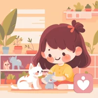 研究表明，与宠物🐱互动可以降低压力水平。今天，给你的毛孩子一个拥抱吧！🐶 #宠物疗法 #减压配图