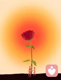 我把自己視為一根刺:

我向玫瑰靠近。

我是葡萄園，

我記得釀酒的技藝。

——魯米配圖