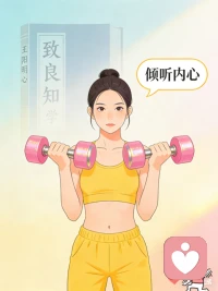 原来我一直误解了“知行合一”，直到买了一对哑铃

今天听老师导读阳明心学，突然被一句话点醒，那种豁然开朗的，忍不住想立刻记录下来——原来我这么多年，都肤浅地理解了“知行合一”。
一直以来，我都肤浅地认为，“知”和“行”是两件事：先把道理搞懂（知），再费尽全力去践行（行），我们要做的，就是努力把这两个功夫合在一起，做到“知行合一”。
直到今天才明白，我错得有多彻底。
老师说，阳明先生核心的观点是：知和行是一个功夫，本来就是一体的，从来没有分开过。
他还提到了那句振聋发聩的话：“知之真切笃实处，即是行；行之明觉精察处，便是知。”
起初只觉得晦涩，反复琢磨了几遍，再结合自己的经历，突然就有了一丝通透。急忙用豆包查了查，瞬间豁然开朗：
当我们的知，是发自内心的认同，是深信不疑，是真切到非做不可、不做就心神不宁时，这份知，就会自然而然地变成行动；而当我们行动时，心中清楚自己在做什么、为什么要这么做，这份清醒和觉察，本身就是知。
原来，不是“知了再行”，也不是“行了才知”，而是知与行，本就是一体两面，不可分割。
这让我瞬间联想到自己接触过的认知行为疗法——其实它的核心，就是带领来访达成“知行合一”，只是用了很多复杂的理论和方法，绕了一大圈，才引导人们从“道理上懂”走到“行动上做”。
而阳明先生，只用两句话，就把这份核心高度概括，精准戳中要害。那一刻，心中满满的文化自信，油然而生。原来我们老祖宗的智慧，早已把人生的真相，说得明明白白。

更巧的是，这份感悟，刚好撞上了我最近的一个小转变——健身减肥。长久以来，我都“知道”健身减肥很有必要，也刷了无数健身视频，收藏了一堆减肥方法，每天把“要减肥”挂在嘴边，可始终停留在“知道”的层面，从未真正行动起来。
直到上周，不知道哪根弦被触动了，那种“必须开始”的念头越来越强烈，没有犹豫，立刻下单买了一对哑铃。今早，哑铃如期收到，摸着沉甸甸的器械，我突然反应过来：这不就是从浅层的“知道”，到“知之真切笃实处，即是行”的质的转变吗？
以前的“知道”，是流于表面的、被动的，没有真正走进心里；而现在，这份“知”，变成了发自内心的渴望，是笃定的、迫切的，所以行动自然就跟上了——没有纠结，没有内耗，一切都顺理成章。所谓成长，从来不是强行逼迫自己行动，而是让“知”变得真切笃实，让“行”变得明觉精察，让知与行，自然融合。配图