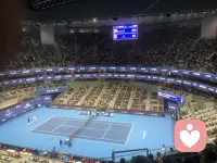 中網公開賽，身臨其境的感覺，很有意義配圖