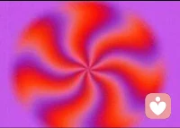 測測你的壓力指數。盯著圖片看，轉得快嗎？配圖