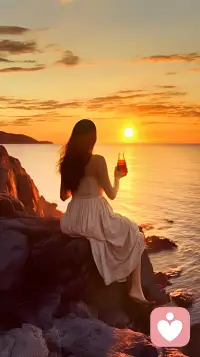 感受朝夕，不负韶华。配图