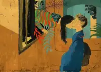 渴望心和心的靠近，灵魂与灵魂的相遇。配图