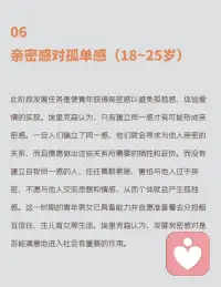 一張圖看懂人生每一階段的心理需求及人格形成，給孩子幸福的童年，用幸福的童年治愈一生。配圖