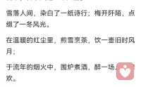 雪落人間，醉一場(chǎng)人間清歡！配圖