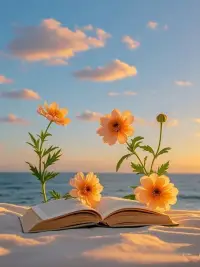 ​
一​个人身上真正闪耀的东西是善良、是教养、是包容，是见过世面的涵养。向阳而生，做一个温暖的人，不卑不亢，清澈善良。配图