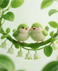 低處有清泉，
靜處見真章。
向下扎根時(shí)，
向上也在生長(zhǎng)。