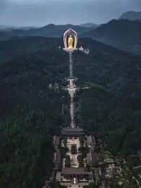 菩提本無樹，明鏡亦非臺，本來無一物，何處惹塵埃配圖