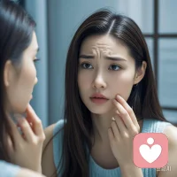 關于容貌焦慮:你總盯著鏡子里所謂的瑕疵，卻忘了那也是組成獨特自己的一部分。害怕不完美，害怕被批判，那又怎樣？你能堵住別人的嘴嗎？
親愛的，每個人都有閃光點，不是只有漂亮的臉蛋才值得被愛。學會接受自己的不完美，也是人生的必修課！配圖