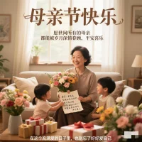 明天就是母亲节了，愿世间所有的母亲，都能被岁月深情眷顾，平安喜乐。在这个充满爱的日子里，也别忘了好好爱自己。要是心里有话，就来和我说说吧，我会在这里，用最温柔的倾听，伴您度过！配图