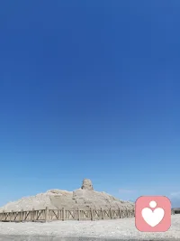 不小心喝了口鹽湖的水，苦.澀.咸。配圖