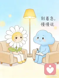 感情里最痛的不是吵架，
是你说了，没人当真。
我认真听你每一句。
心里藏了太多话，我听你慢慢讲。配图