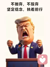 “人間清醒特朗普：學習川普之道，修煉健康心態(tài)”

不拋棄，不放棄
堅定信念，執(zhí)著前行
忽視別人的評價
大膽走自己的路??配圖